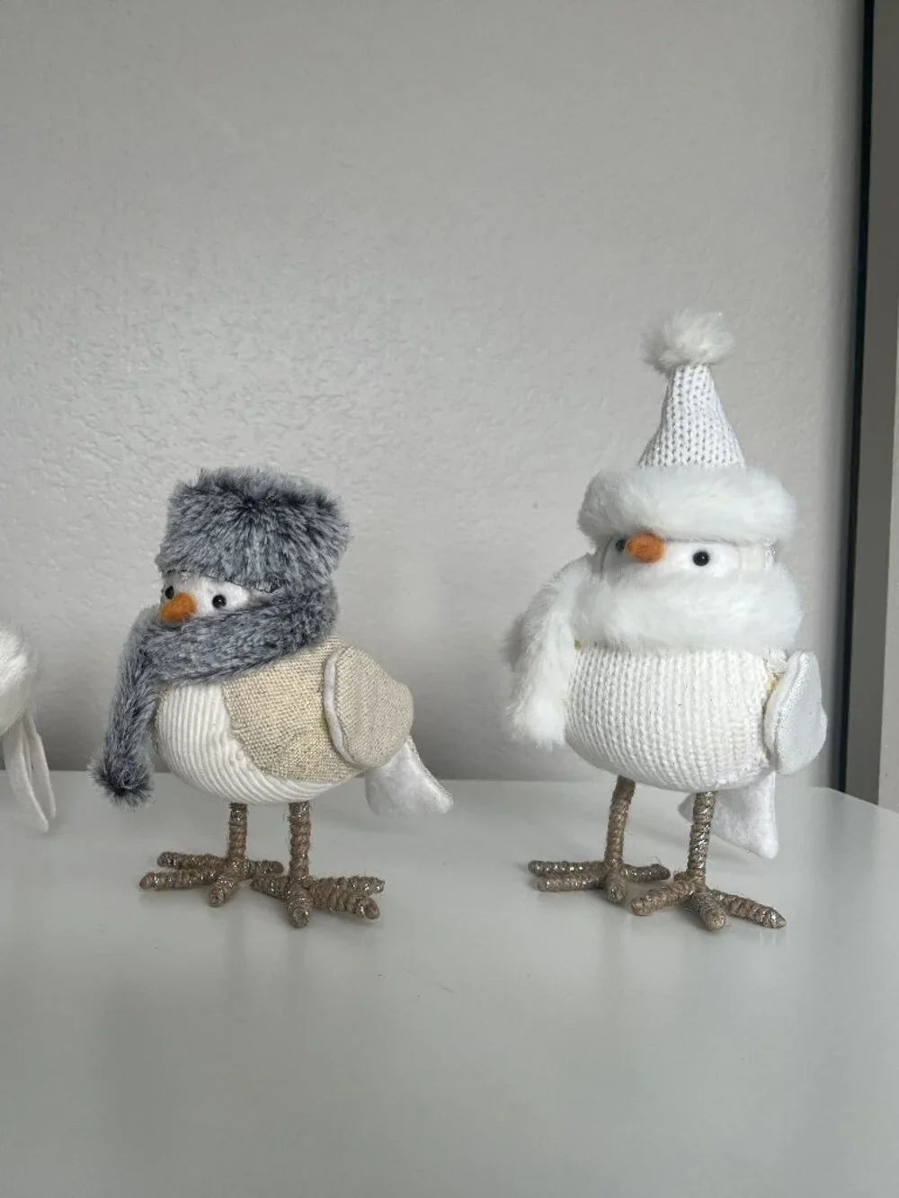 NWOT Target Wondershop Felt Bird (set of 4)
